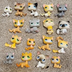 Littlest Petshop Cats Lot
